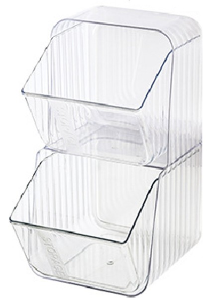 Masaüstü Raf Duvara Monte Çay Poşeti Saklama Kutusu Toz Geçirmez ve Yüksek Kaliteli Çok Fonksiyonlu Şeffaf, Beyaz (Yurt Dışından) fırsatları