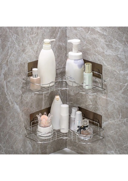 Paslanmaz Çelik Banyo Rafı Banyo Havlu Rafı Yumruk Ücretsiz Duvar Asılı Tuvalet Depolama Rafı Banyo Donanım Seti A (Yurt Dışından) modelleri