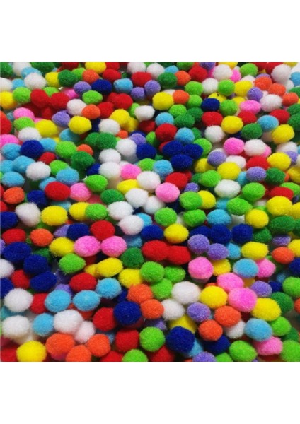 2000 Adet 1 cm Ponpon Yumuşak Ponpon Yün Topu Giyim Dikiş Kumaş Malzemeleri Düğün Ev Dekorasyon (Yurt Dışından) fırsatları