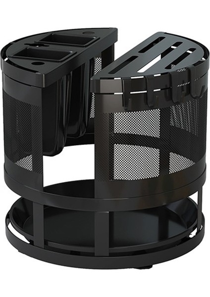 Dönebilen Mutfak Rafı Çubuklarını Kafes Tutucu Depolama Mutfak Tezgahı Organizatör Bulaşık Kurutma Rafı Mutfak Eşyaları (Yurt Dışından)