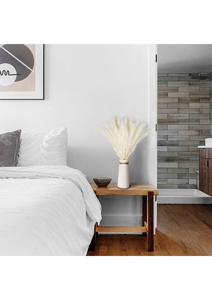 40 Adet Doğal Kurutulmuş Beyaz Pampas Çim 45 cm ve Sallanan Dıy Boho Bitki Düğün Çiçek Aranjmanları Dekor Için (Yurt Dışından) fiyatları