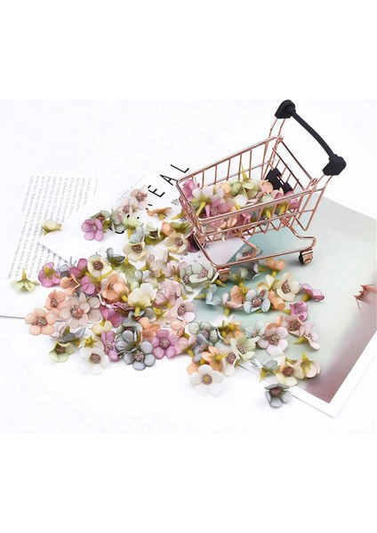 100 Adet Çok Renkli Mini Ipek Yapay Papatya Çiçek Kafa Taç Düğün Çelenk Dekorasyon Dıy Scrapbooking Craft (Yurt Dışından) modelleri