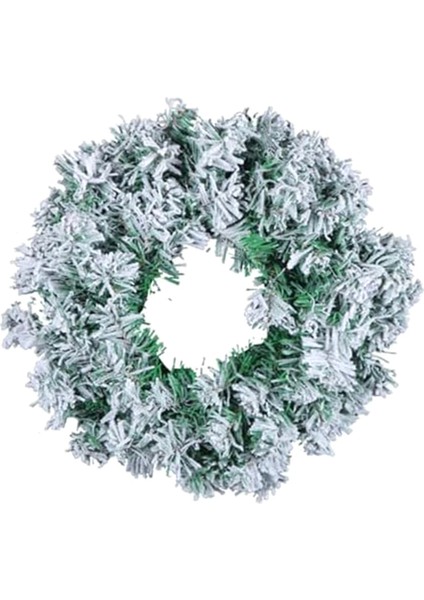 Ön Kapı Için Noel Çelenkleri, Kar Akıntılı Noel Çelengi, Duvar Penceresi Noel Dekorasyonu Için Kış Kar Çelengi (Yurt Dışından)