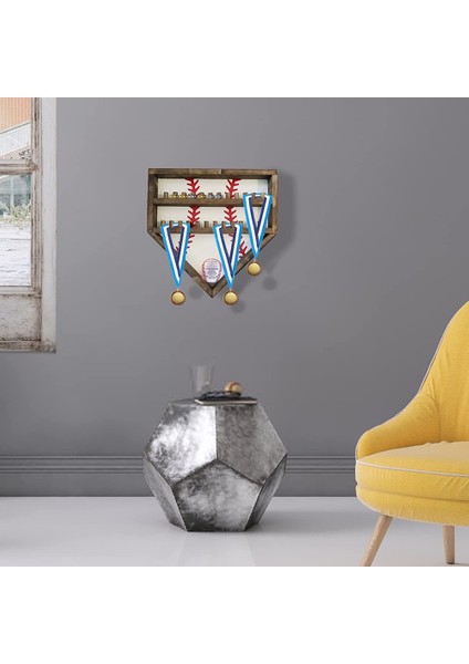 Beyzbol Vitrin Topları Için Beyzbol Tutucular Beyzbol Duvar Ekran Kutusu Antifade Uv Koruma Sarı (Yurt Dışından) fiyatları