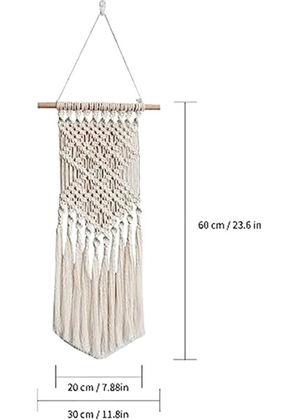 Boncuklu ve Tüylü Dream Catcher - El Yapımı Makrome Dream Catcher Duvara Asılı, Boho Yatak Odası Dekoru (Yurt Dışından) modelleri