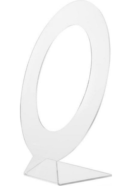 Adet Akrilik Saç Tokası Ekran Standı Saç Tokası Depolama Rafı Takı Yuvarlak Saç Tokası Ekran Standı Firkete Ekran Tutucu (Yurt Dışından)