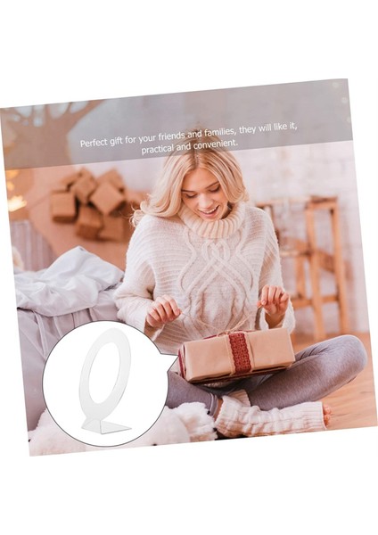 Adet Akrilik Saç Tokası Ekran Standı Saç Tokası Depolama Rafı Takı Yuvarlak Saç Tokası Ekran Standı Firkete Ekran Tutucu (Yurt Dışından) fırsatları