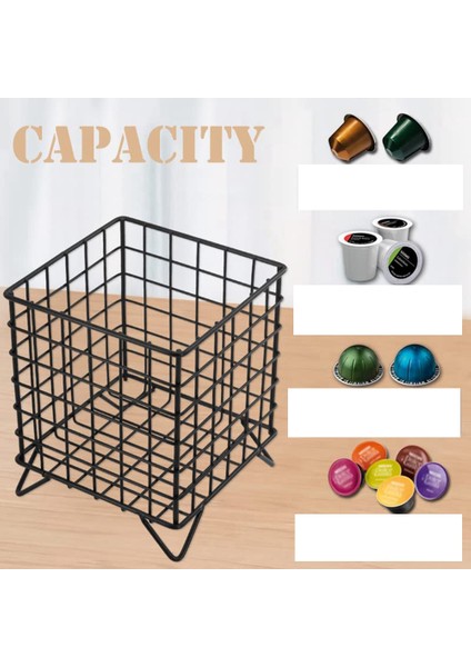 2pcs Kahve Pod Tutucu, K Bardak Organizatör, Kahve Barı Organizatör, K Bardak Organizatör, Kahve Pod Depolama Organizatör (Yurt Dışından)