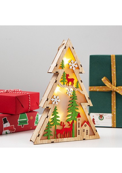 3 Adet Noel Ağacı Süslemeleri Parti Malzemeleri Dıy Noel Asılı Dekorasyon (Yurt Dışından) modelleri