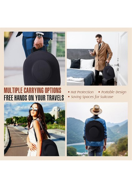 Seyahat Şapka Kılıfı, Şapka Seyahat Çantası, Şapka Kutusu Seyahat, Seyahat Şapka Organizatörü, Seyahat Için Şapka Saklama, Fedora Için Şapka Kılıfı (Yurt Dışından) indirimleri