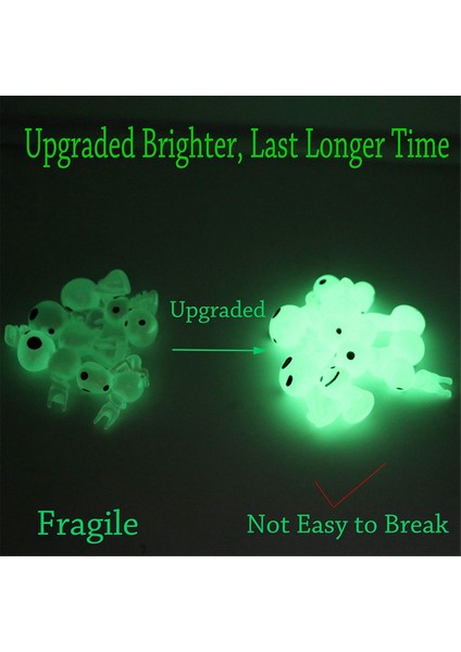 10 Adet Peri Bahçe Gnome Açık Minyatür Aydınlık Bahçe Hayalet Dekor Dış Karanlıkta Glow Patio Şekil (Yurt Dışından) fırsatları