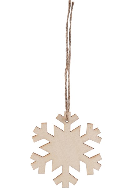 Noel Süslemeleri Kar Tanesi Ahşap Kesme Kar Tanesi Ahşap Cips Süslemeleri Boş Kar Tanesi Ahşap Süsler (Yurt Dışından) fırsatları