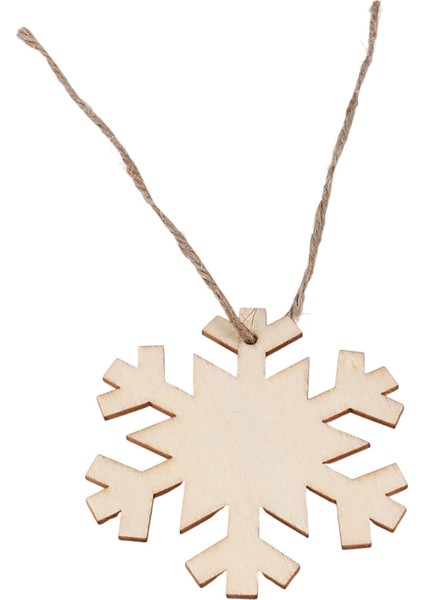 Noel Süslemeleri Kar Tanesi Ahşap Kesme Kar Tanesi Ahşap Cips Süslemeleri Boş Kar Tanesi Ahşap Süsler (Yurt Dışından) indirimleri