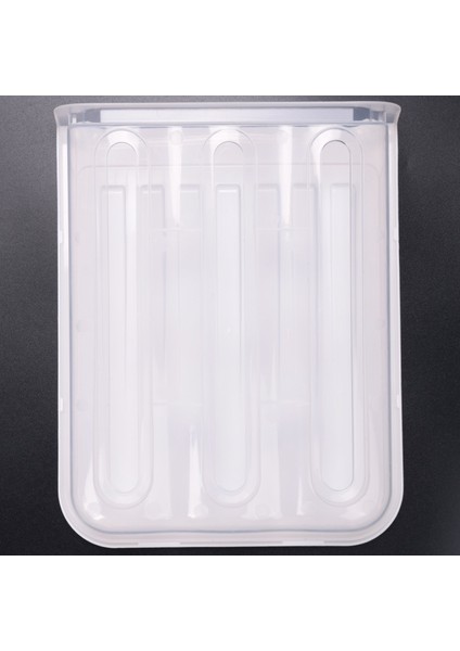 2 Adet Otomatik Kaydırma Yumurta Depolama Tutucu, Yumurta Depolama Rafı Buzdolabında Gıda Koruyucular Yumurta Plastik Space Saver Beyaz (Yurt Dışından)
