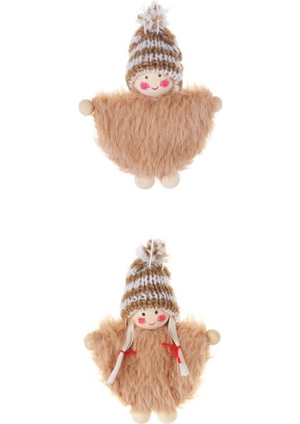 2 Adet Noel Bebek Melek Bebek Noel Ağacı Dekor Süsler Yeni Yıl Hediyeleri Ev Için Noel Süslemeleri C (Yurt Dışından)