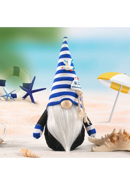 Okyanus Festivali Gnome Peluş Oyuncak Neyse Ki Okyanus Yüzü Olmayan Bebek Denizcilik Gnome Süs Ev Dekorasyon (Yurt Dışından) modelleri