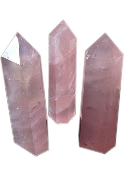 Doğal Toz Kristal Altıgen Standart Sütun Kristal Kaba Cilalı Toz Kristal Tek Köşeli Sütun 5-6 cm (Yurt Dışından)