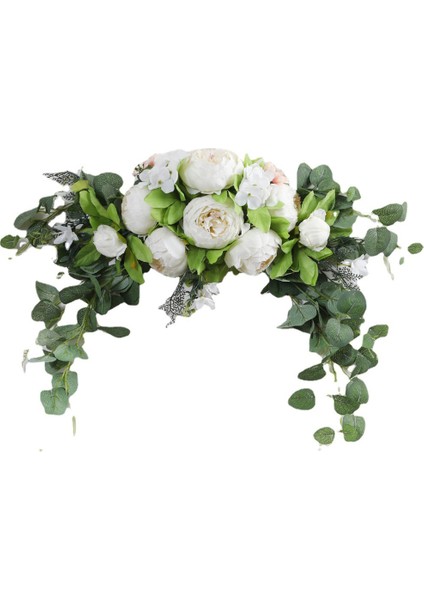 Yapay Düğün Çiçekleri Garland Arch Kapı Lento Çelenk Duvar Süsleri Ayıklaması Malzemeleri Düzenlemek (C) (Yurt Dışından)