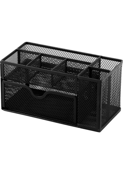 Izgara Kalem Tutucu Ofis Masaüstü Katmanlı Depolama Sepeti Kırtasiye Çok Fonksiyonlu Sonlandırma Rafı (Yurt Dışından)