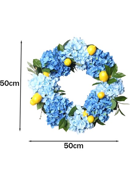 Çiçek Ortanca Limon Çelenk Kapı Dekorasyon Oturma Odası Duvar Süslemeleri Çiçek Ev Dekorasyon Kolye (Yurt Dışından) fiyatları