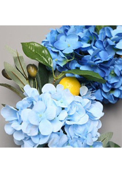 Çiçek Ortanca Limon Çelenk Kapı Dekorasyon Oturma Odası Duvar Süslemeleri Çiçek Ev Dekorasyon Kolye (Yurt Dışından) indirimleri