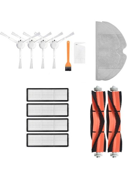 Xiaomi Mijia 1c Robot Için Ana Fırça Yan Fırça Hepa Filtre Paspas Bezi (Yurt Dışından)
