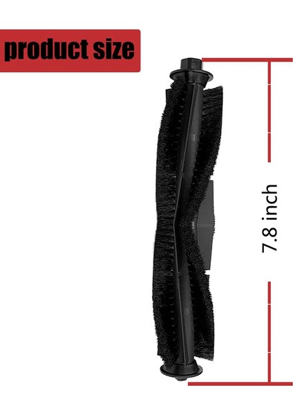 M7PRO M7MAX M8 Elektrikli Süpürge Aksesuarları Rulo Fırça Için Uyumlu Yedek Parçalar Ana Fırça (Yurt Dışından)