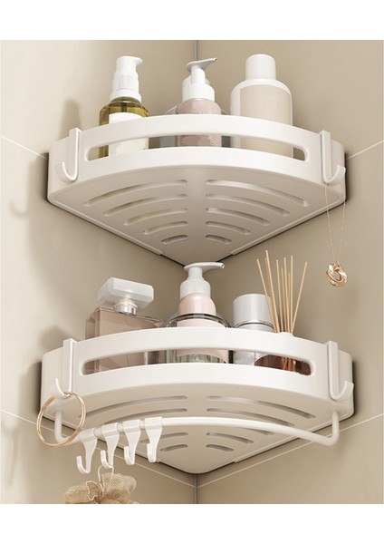 Beyaz Tuvalet Rafı Delmesiz Üçgen Banyo Tuvalet Lavabo Duvara Monte Duvar Depolama Tuvalete Uygun (Yurt Dışından) modelleri