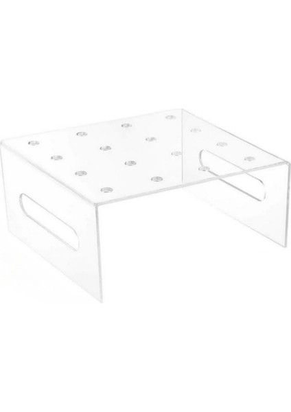 Kek 16 Delik Kek Teşhir Standı, Şeffaf Akrilik Lolipop Standı Tutucu Ekran Düğün Doğum Günü Noel Partisi Için (Yurt Dışından)