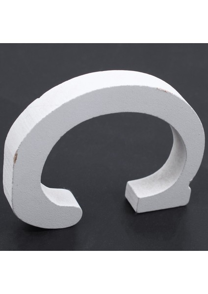 Düğün Dekorasyonu Ahşap Beyaz Harf Dekoratif El Sanatları (C) (Yurt Dışından) fırsatları