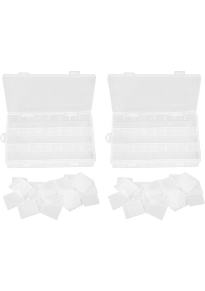 Temizle Saklama Kutusu, Ayarlanabilir Bölücüler ile Saklama Kutusu, Zanaat Saklama Kutusu, Dıy Takı Saklama Kutusu Için (Yurt Dışından)