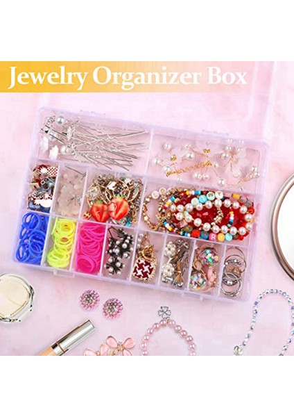 Temizle Saklama Kutusu, Ayarlanabilir Bölücüler ile Saklama Kutusu, Zanaat Saklama Kutusu, Dıy Takı Saklama Kutusu Için (Yurt Dışından) fiyatları