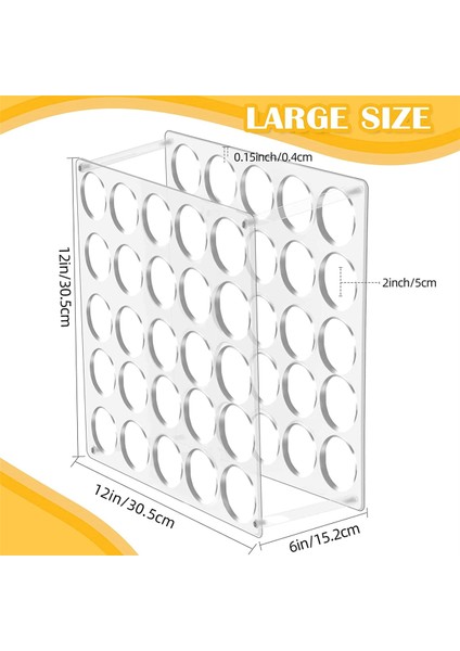 25 Delikli Vinil Rulo Depolama Rafı, El Sanatları Odası Için Vinil Rulo Tutucu, 12 Inç x 12 Inç, 2 Inç Delikli (1 Paket) (Yurt Dışından) modelleri
