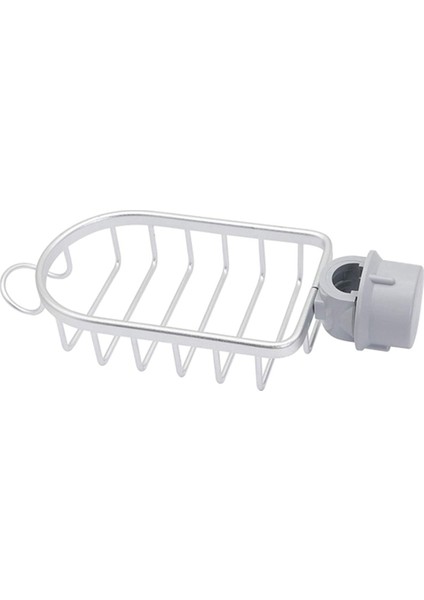 Adet Alüminyum Duş Depolama Sepeti Mutfak Banyo Için Tek Katmanlı Depolama Şampuan Sabun Duş Depolama Rafı B (Yurt Dışından)