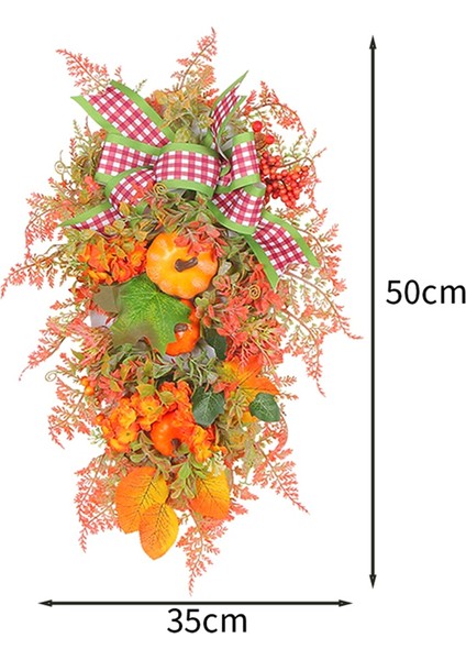 Ön Kapı Için Sonbahar Hasadı, Sonbahar Çelengi, Yapay Sonbahar Hasadı Gözyaşı, Dekoratif Swags, Sonbahar Sonbahar Dekoru (Yurt Dışından) fiyatları