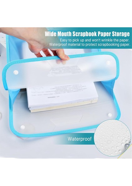 3'lü Paket Albüm Kağıdı Saklama Düzenleyici, 12 x 12 Sayfalık Genişleyen Kağıt, Albüm Kağıdı Depolama Siyah (Yurt Dışından) fiyatları