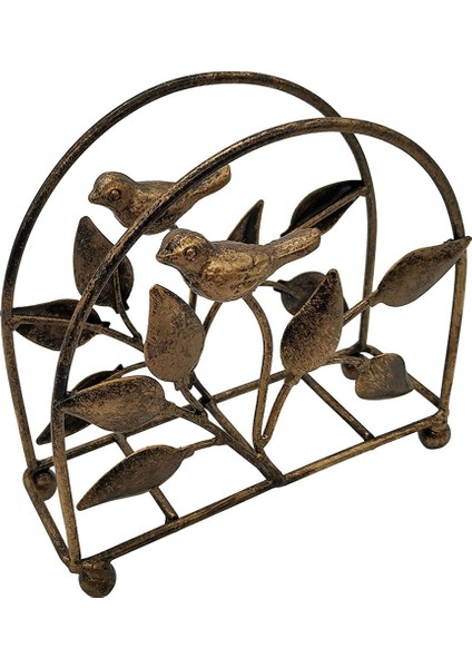 Yemek Masası Dekoru Için Peçete Tutucu, Ev Restoran Altın Için Mutfak Tezgahı Için Bağımsız Metal Kağıt Tutucu (Yurt Dışından) fırsatları