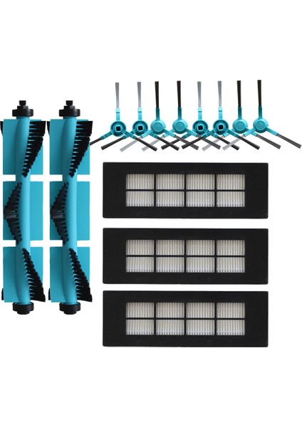 Süpürme Robotu Aksesuarlarına Uygun 3090 Yan Fırça Yan Fırça Rulo Fırça Ana Fırça Aksesuarları (Yurt Dışından)