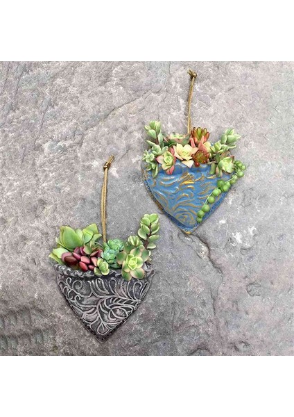 Kalp Şeklinde Etli Reçine Saksı Dikim Etli Ekici Reçine Aşk Cep Asılı Etli Tencere A (Yurt Dışından) modelleri