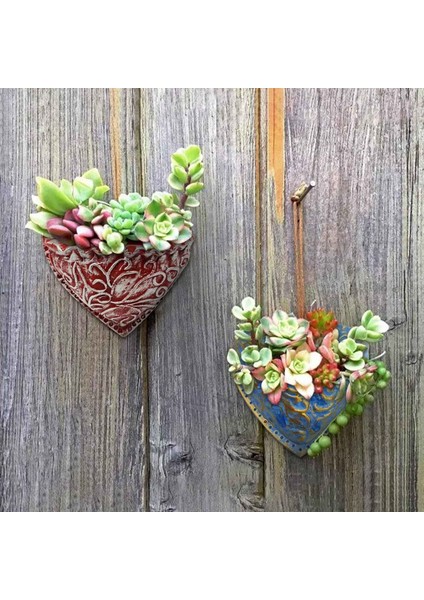 Kalp Şeklinde Etli Reçine Saksı Dikim Etli Ekici Reçine Aşk Cep Asılı Etli Tencere A (Yurt Dışından) fırsatları