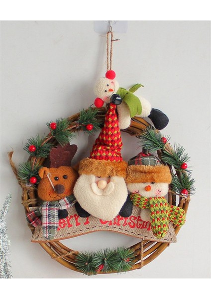 Noel Çelengi, Ön Kapı Için Noel Süslemeleri, Noel Noel Baba Çelengi, Noel Çelenkleri Işaretler Noel Çelengi (Yurt Dışından) fırsatları