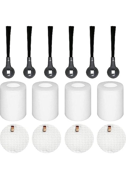 Süpürme Robotu Aksesuarları Için Uygundur Iq RV1001AE RV101 Yan Fırça Filtre Filtre Pamuk (Yurt Dışından)