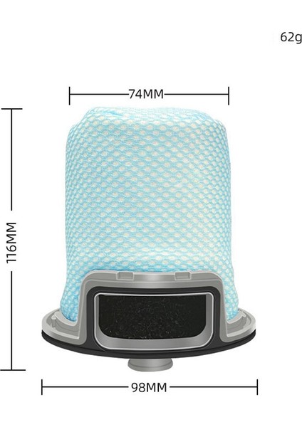 Birincil Filtre, Yıkanabilir Filtre S7 G10 T7S T7S Artı Elektrikli Süpürge Parçaları Aksesuarları Ev Aletleri (Yurt Dışından) modelleri