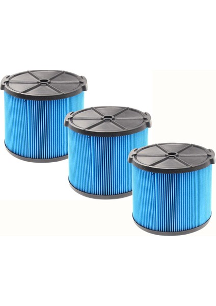 3 Ila 4,5 Galonluk Islak/kuru Atölye Süpürgeleri Için 3 Paket VF3500 3 Katmanlı Ince Toz Katlanmış Kağıt Filtre (Yurt Dışından)