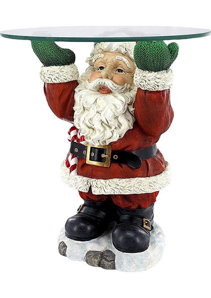 Noel Noel Baba Aperatif Tepsisi Rafı Eğlenceli Noel Partisi Süslemeleri (Yurt Dışından)