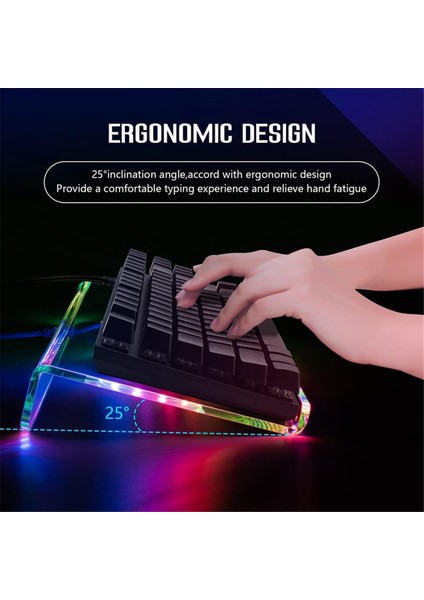 Klavye Standı Tepsisi, Akrilik Bilgisayar Klavye Tutucusu, Başlıklı Klavye Standı, Klavye Yükselticisi, Ergonomik Klavye Yükselticisi (Yurt Dışından)