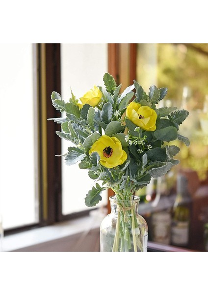Düğün Çiçeği Dolguları Için Tozlu Yapay Yeşillik Bitkileri Dıy Buketleri ve Çiçek Düzenlemeleri (Yurt Dışından) modelleri