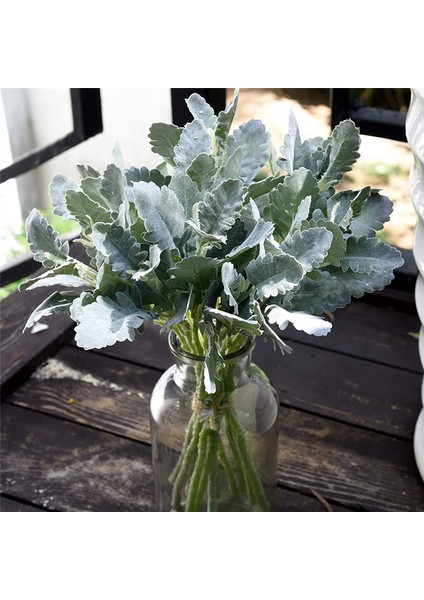 Düğün Çiçeği Dolguları Için Tozlu Yapay Yeşillik Bitkileri Dıy Buketleri ve Çiçek Düzenlemeleri (Yurt Dışından) indirimleri