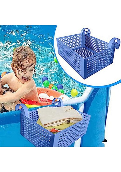Yüzme Havuzu Oyuncak Sepeti, Çok Fonksiyonlu Depolama Sepeti, Havuz Aksesuarları, Yer Üstü Havuzların Çoğuna Uygun (Yurt Dışından) fiyatları