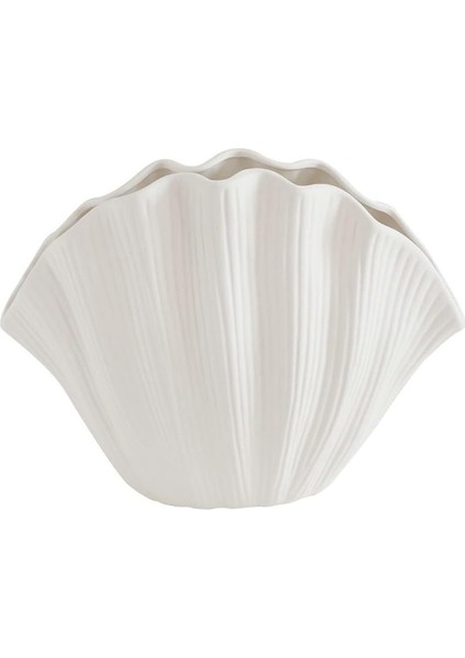 Iskandinav Tarzı Kabuk Şekilli Seramik Vazo Ev Dekor Masa Yapay Çiçek Bitki Tutucu Sofra Çiçek Aranjmanı A (Yurt Dışından) fiyatları